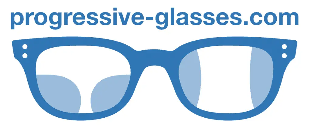 This picture shows the logo ofprogressive-glasses.com